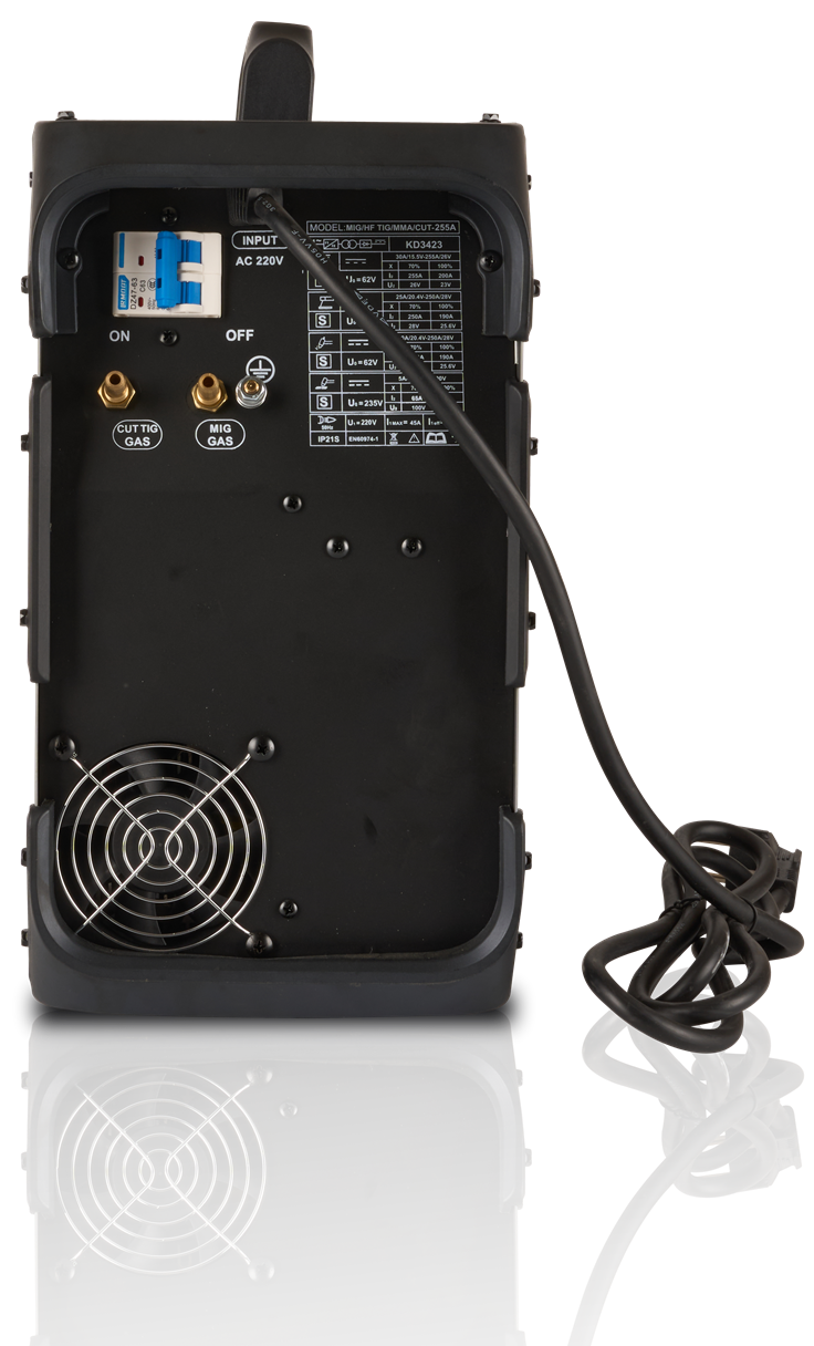 Aparat de Sudura 5 in 1 , Mig-mag, Mma, Tig-hf, Pasma, Kraft&Dele KD3423