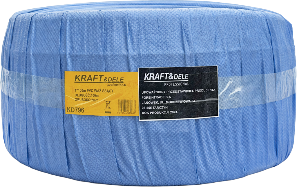 Furtun de Aspiratie 1 Tol 100m, Kraft&Dele KD796