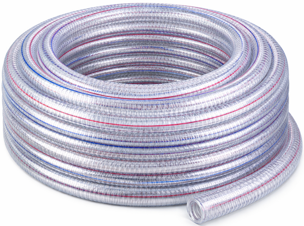 Furtun Aspiratie 1 Tol 100m PVC Rezistent, Kraft&Dele KD796