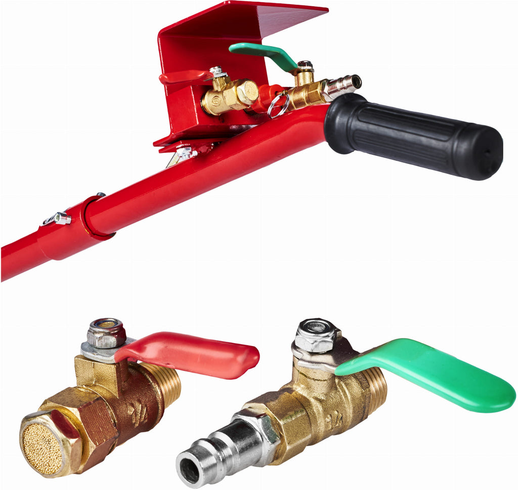 Cric Pneumatic cu Perna de Aer 3.5t 150-400 mm, Kraft&Dele KD470