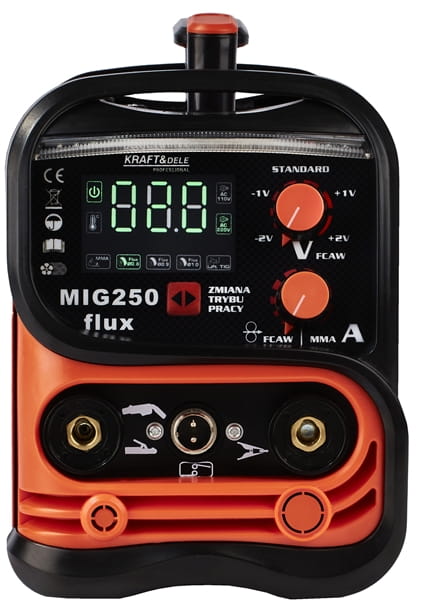Aparat de Sudura 250A - MIG / MMA / LIFT TIG 3in1, Kraft&Dele KD1875