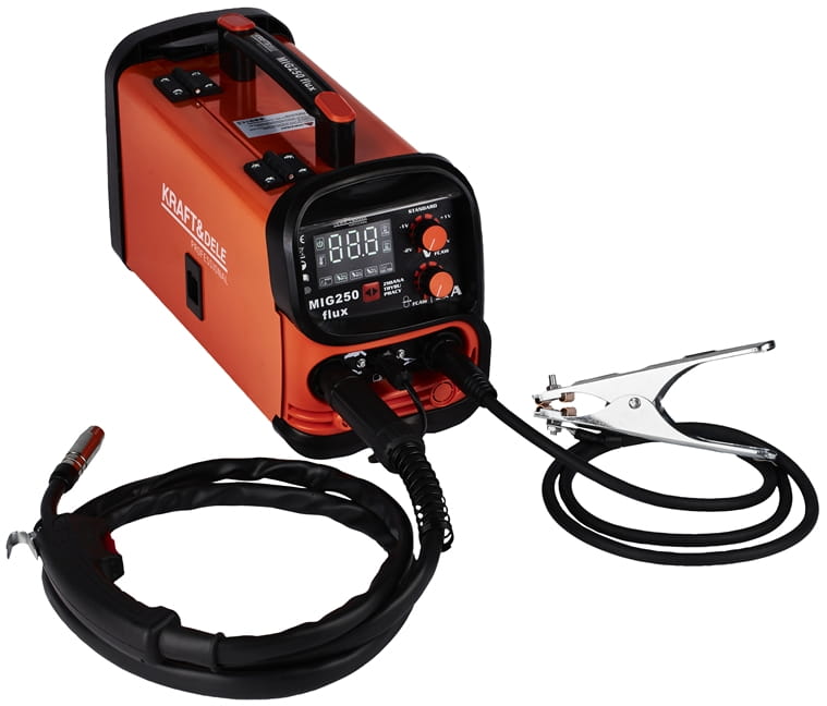 Aparat de Sudura 250A - MIG / MMA / LIFT TIG 3in1, Kraft&Dele KD1875