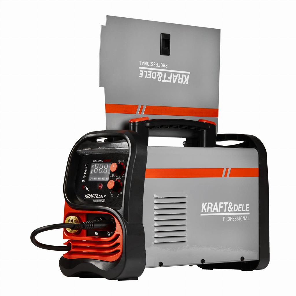 Aparat de Sudura IGBT - FLUX / MIG / MMA / TIG , Euroconector, Kraft&Dele KD1883