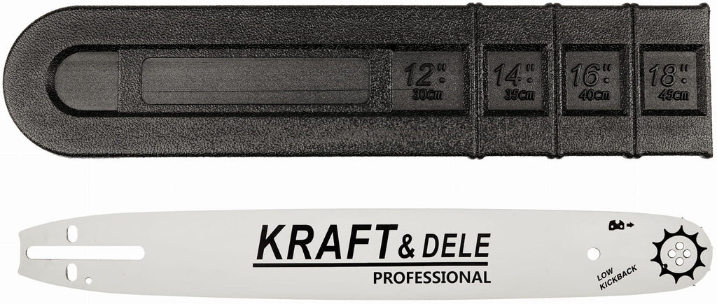 Drujba pe Benzina 2 X Lame 2 X Lanturi, 5,9 cp, Kraft&Dele KD10613