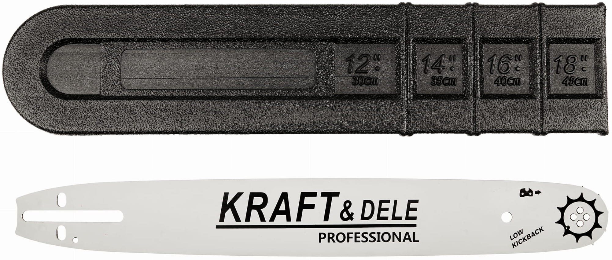 Drujba pe Benzina 2 X Lame 2 X Lanturi, 5,9 cp, Kraft&Dele KD10613