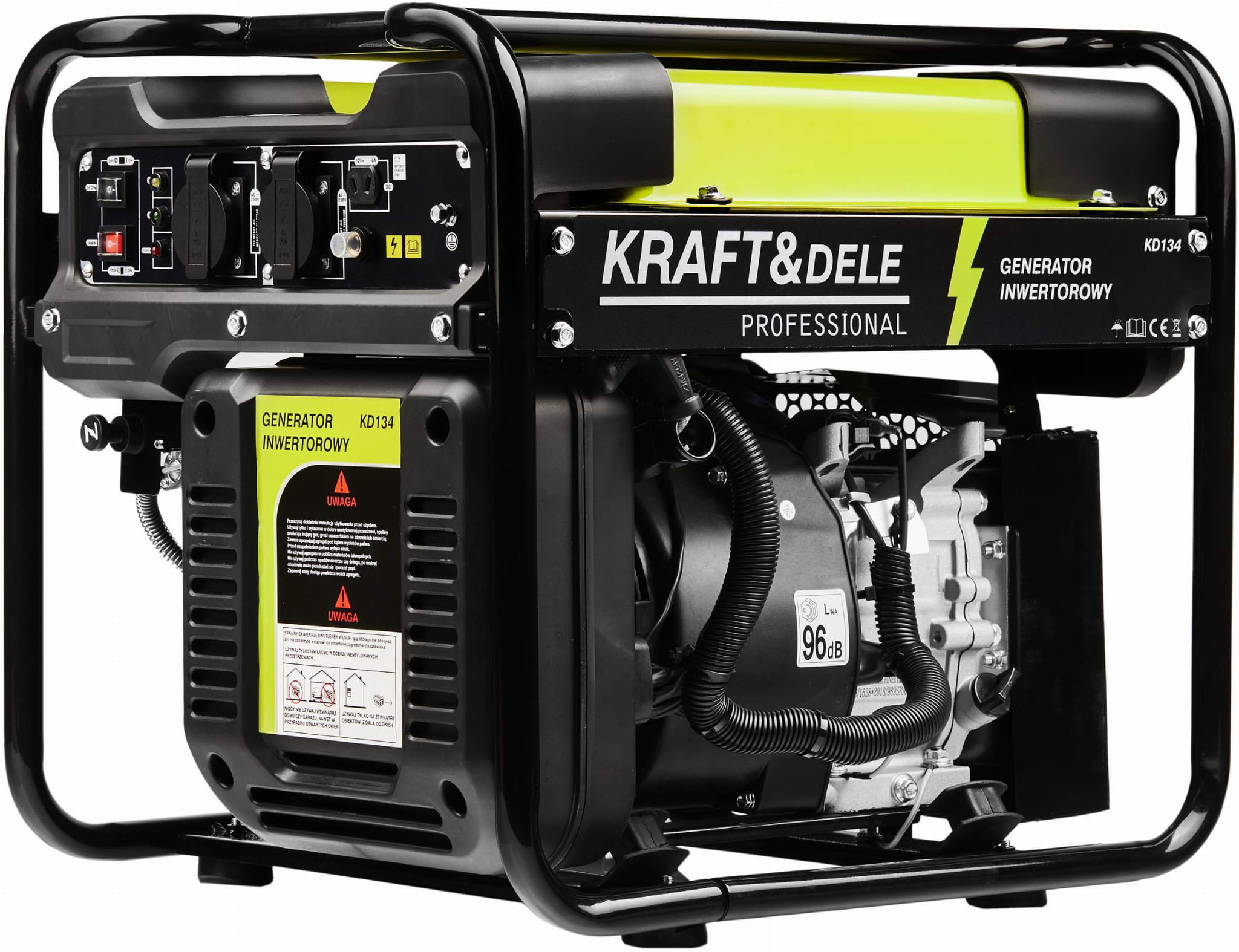 Generator Curent Invertor 3500W 230V Benzina, Kraft&Dele KD134