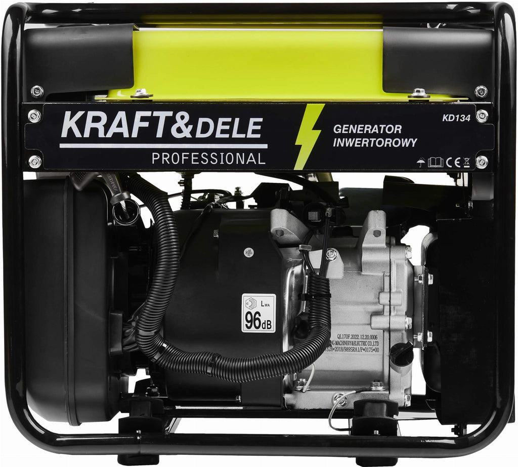 Generator Curent Invertor 3500W 230V Benzina, Kraft&Dele KD134 - imaginea 2