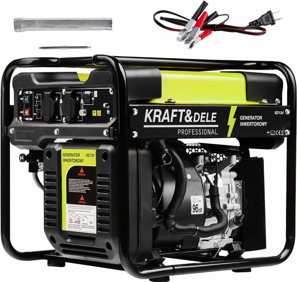 Generator Curent Invertor 3500W 230V Benzina, Kraft&Dele KD134 - imaginea 8
