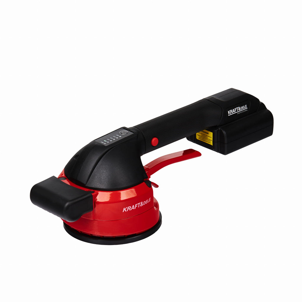 Ventuza Vibranta cu Acumulator ,50kg , 120mm, Kraft&Dele KD10792