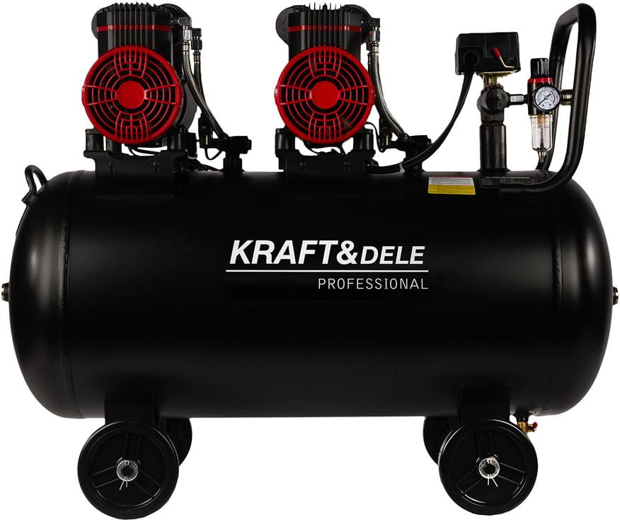 Compresor fara Ulei 100L, Kraft&Dele KD1392