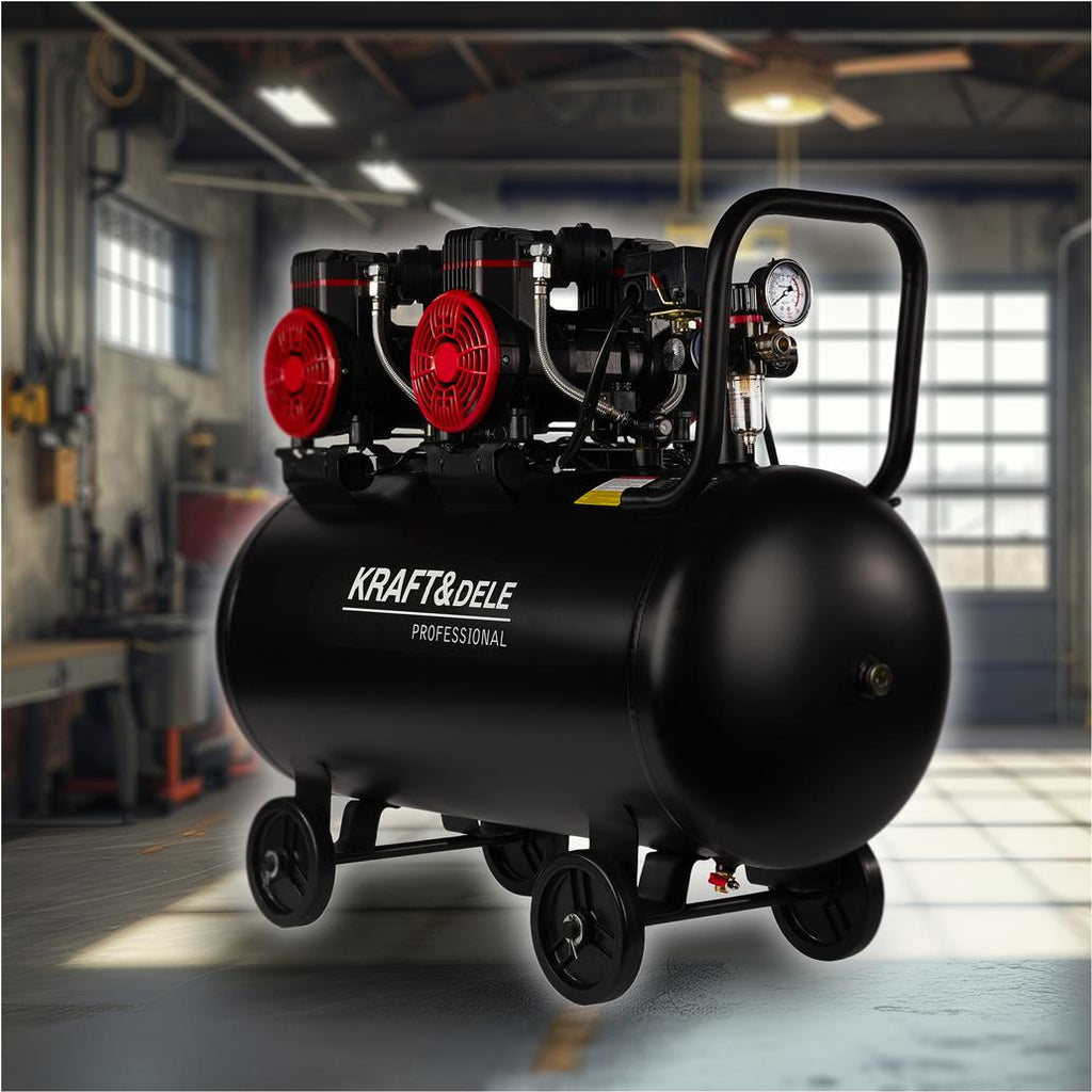Compresor fara Ulei 100L, Kraft&Dele KD1392