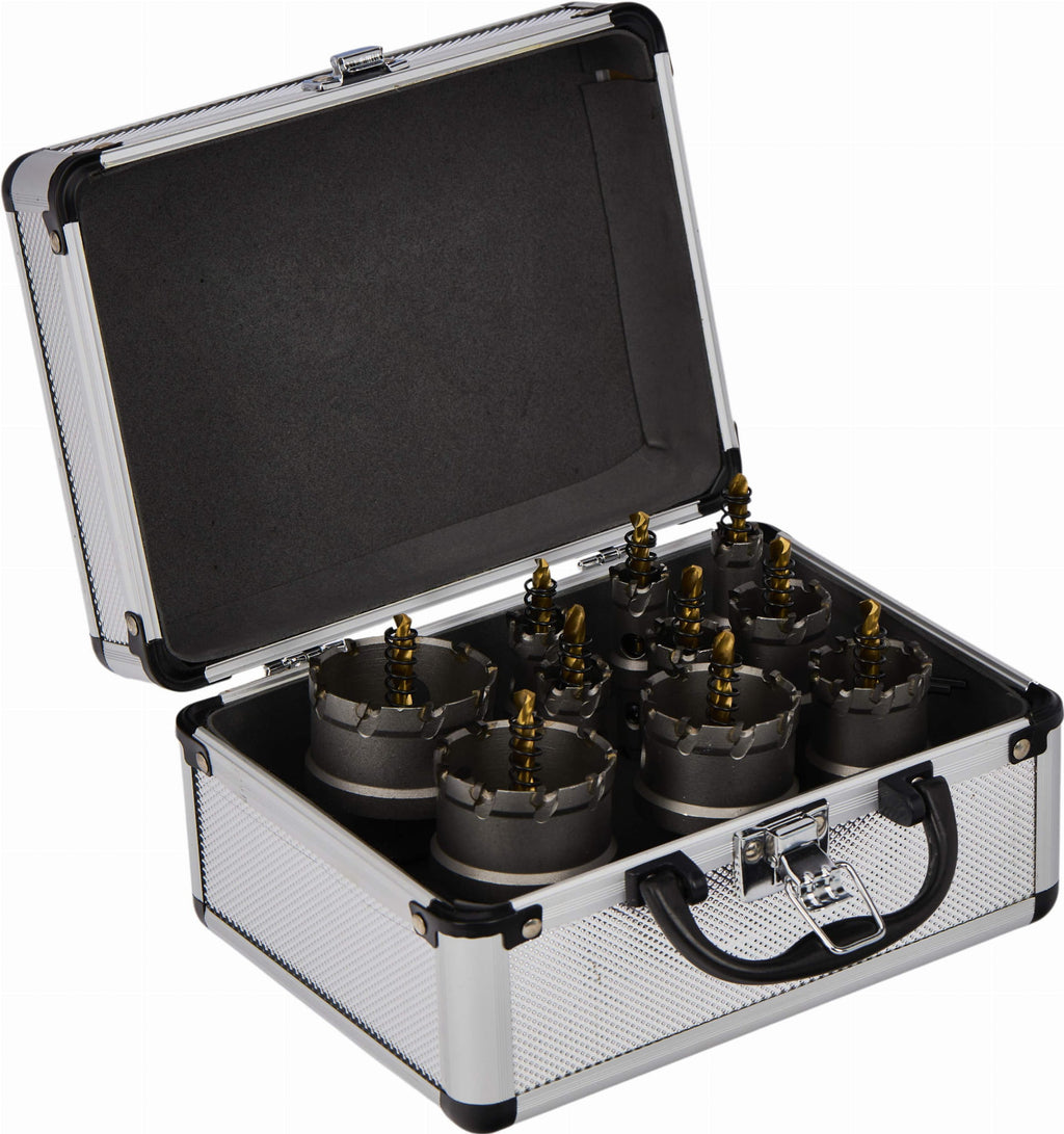 Set Carote Metal 10 Buc Diametre 16-53mm, Kraft&Dele KD10061