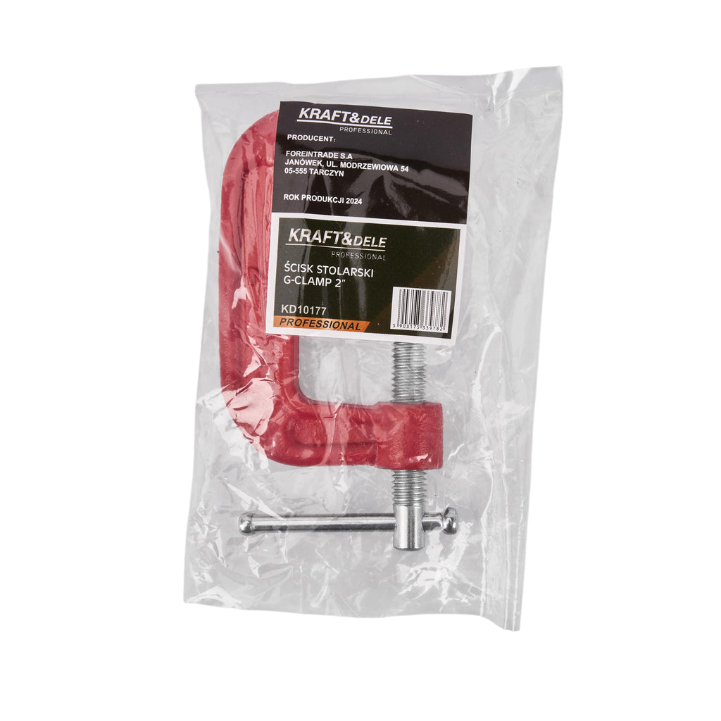 Clema de Dulgher G-clamp 2'', Kraft&Dele KD10177