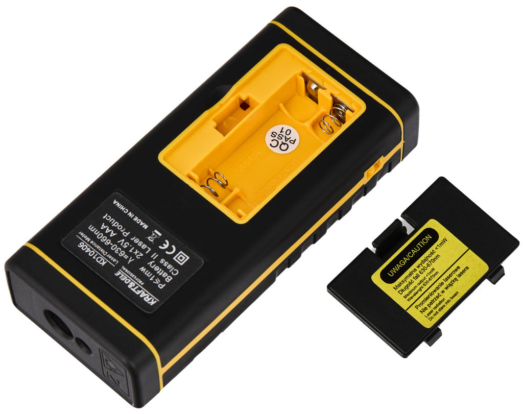 Telemetru Digital Compact cu Laser 60m, Kraft&Dele KD10406