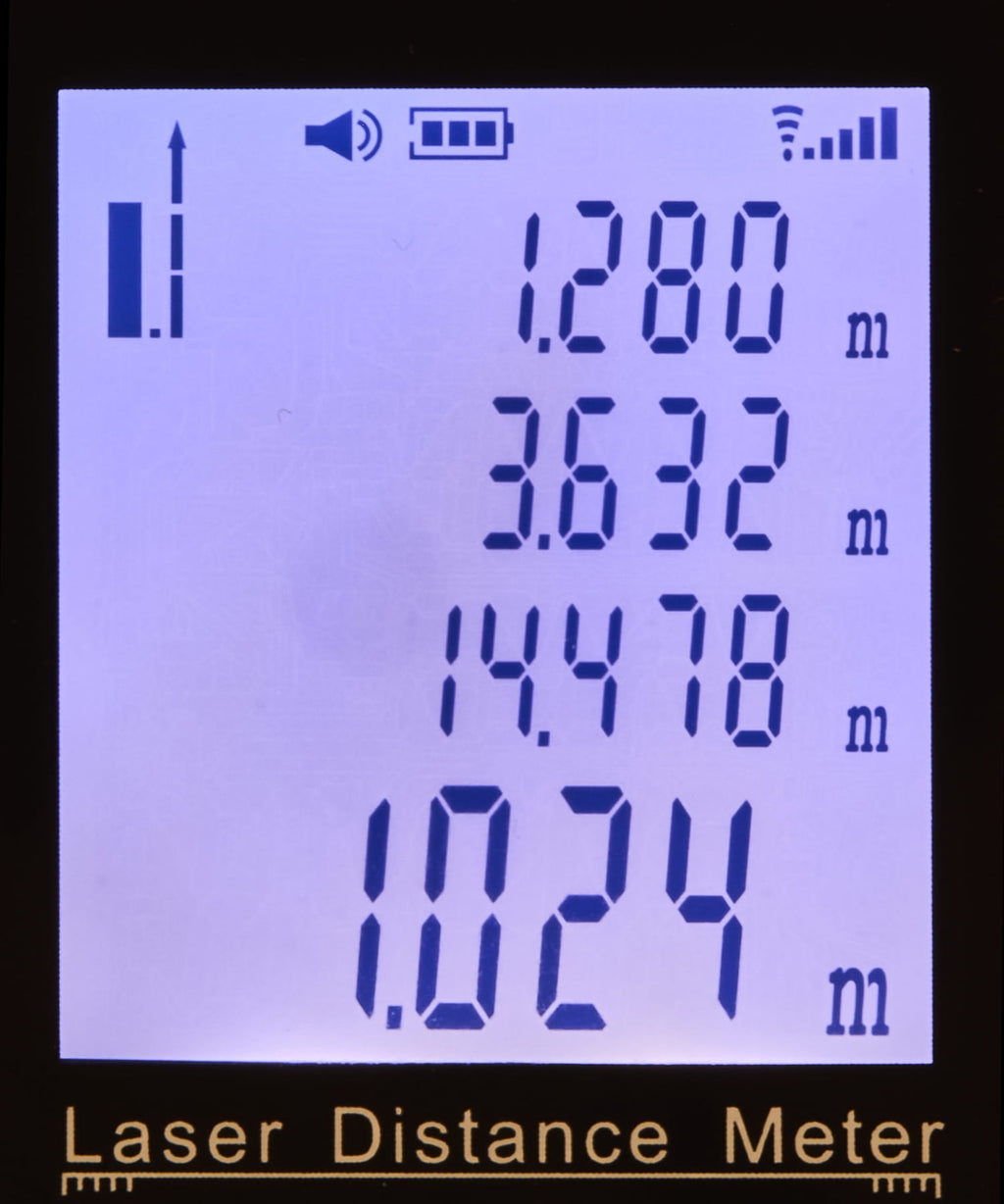 Telemetru Digital Compact cu Laser 60m, Kraft&Dele KD10406