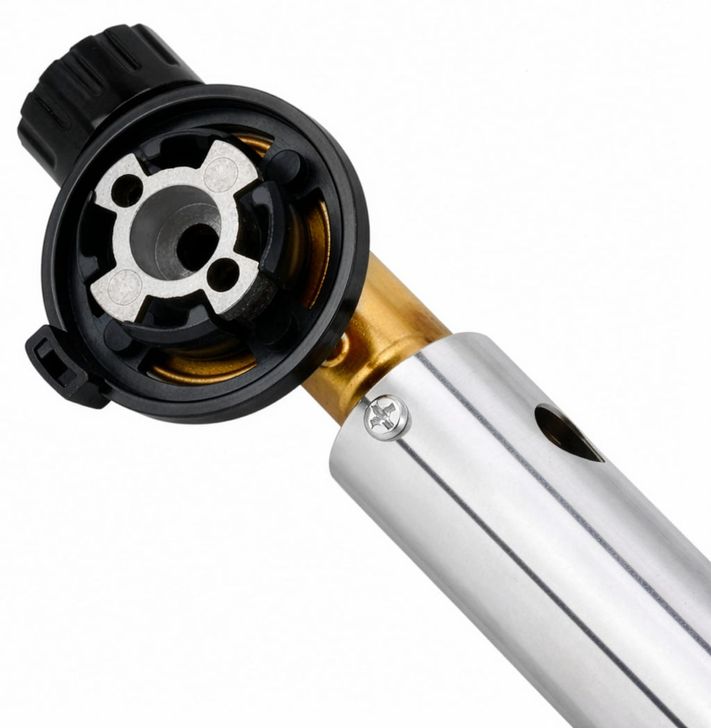 Arzator pe Gaz din Fonta cu Aprindere Piezo, Kraft&Dele KD10457