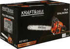 Drujba pe Benzina 2 X Lame 2 X Lanturi, 5,9 cp, Kraft&Dele KD10613