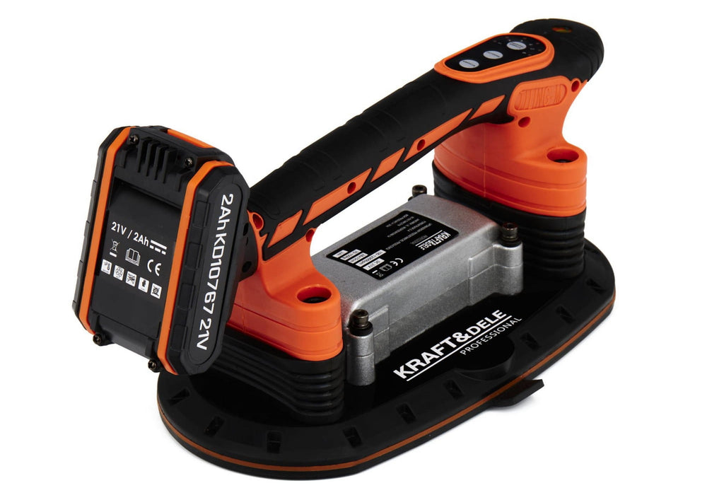 Ventuza Vibranta cu Acumulator 2 X 21V 2 Ah, Kraft&Dele KD10767