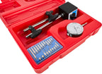 Ceas Comparator cu Cadran 0-10mm cu Stativ Magnetic si Set Varfuri de Masurare, Kraft&Dele KD11291