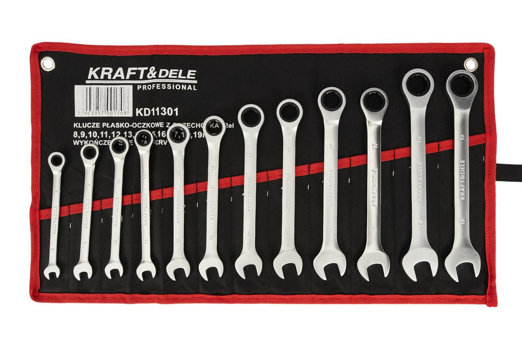 Set Chei Combinate cu Clichet 8-19, Kraft&Dele KD11301