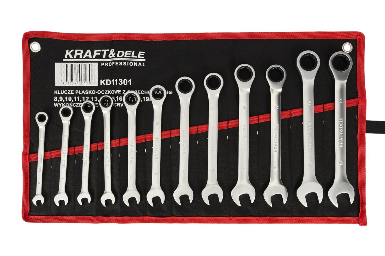 Set Chei Combinate cu Clichet 8-19, Kraft&Dele KD11301