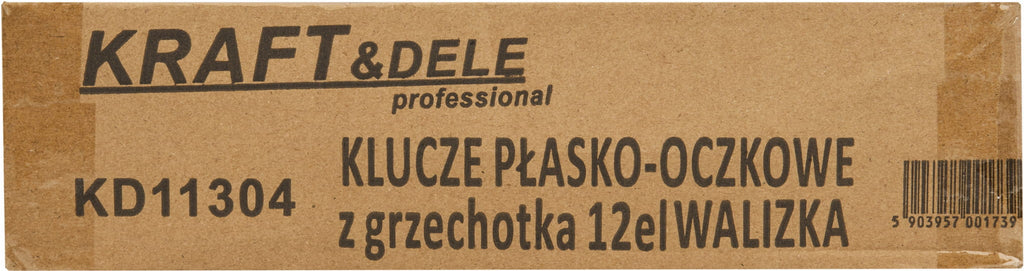 Set Chei Combinate cu Clichet Articulate 8-22 mm, Kraft&Dele KD11304