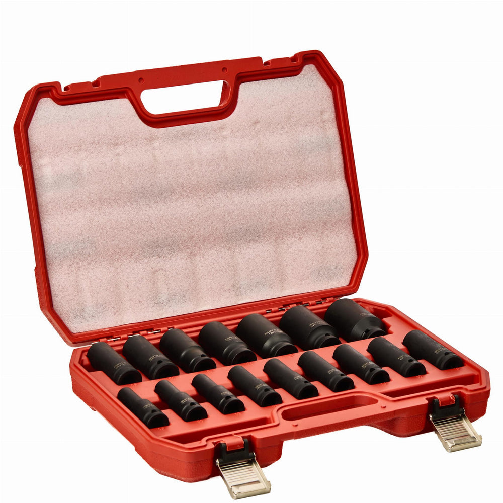 Tubulare Impact 1/2" 10-32mm 16 Bucati , Kraft&Dele KD11749