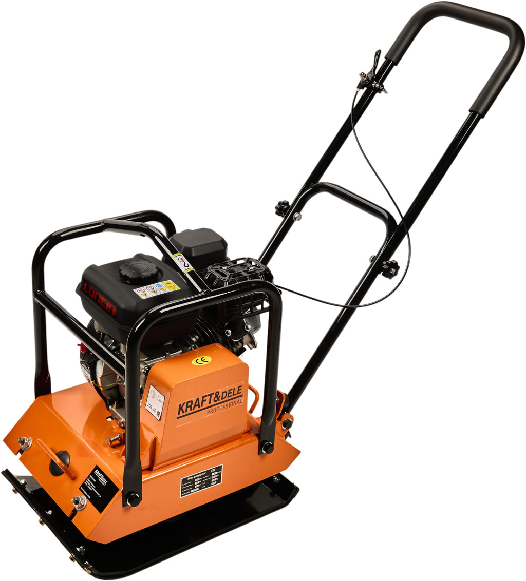 Placa Compactoare Benzina 7 CP 15kN 65.5kg, Kraft&Dele KD1196