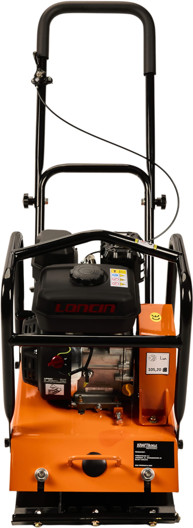 Placa Compactoare 4timpi , 7 CP , Loncin, 15kN,60 kg, Kraft&Dele KD1196