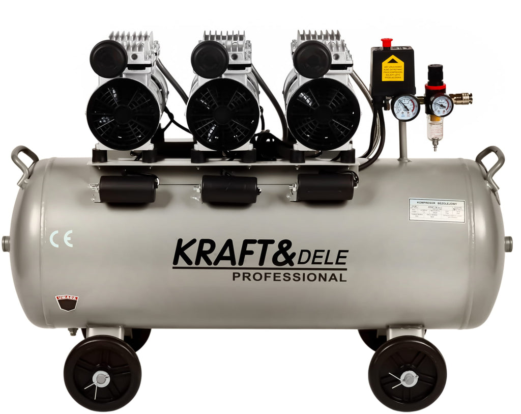 Compresor Aer fara Ulei 100L, Kraft&Dele KD1397