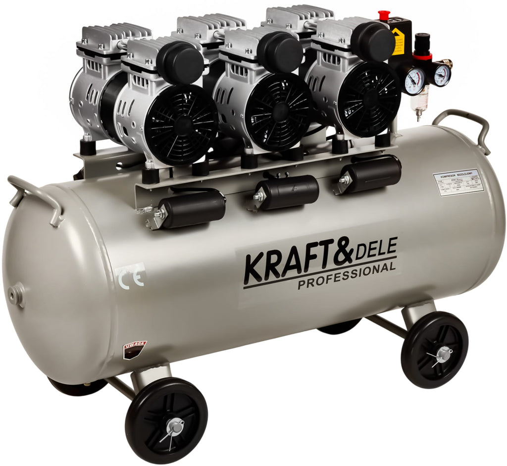 Compresor Aer fara Ulei 100L, Kraft&Dele KD1397