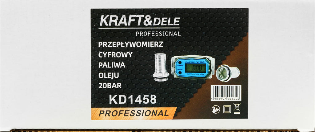 Contor Debitmetru pentru Combustibil, Kraft&Dele KD1458