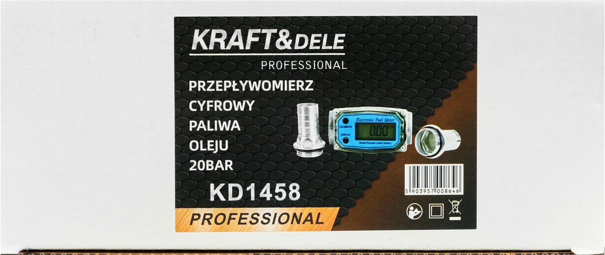 Contor Debitmetru pentru Combustibil, Kraft&Dele KD1458