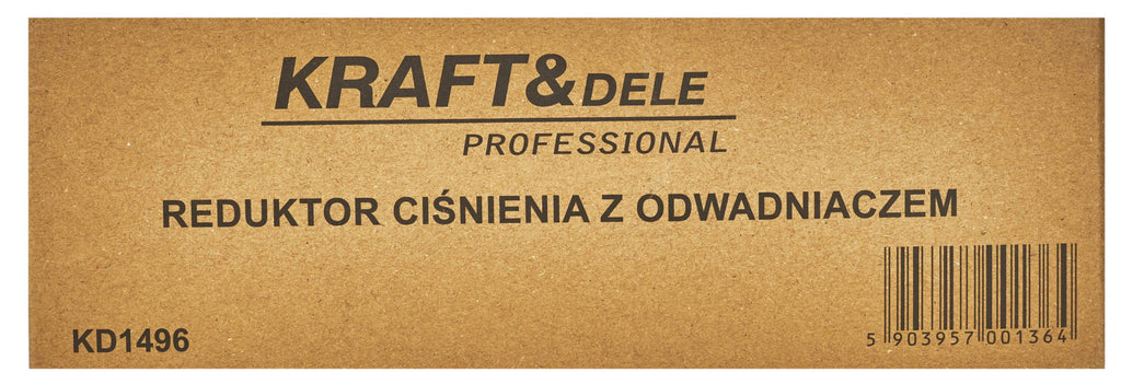 Reductor de Presiune cu Separator de Apa si Lubrifiator 1/2", Kraft&Dele KD1496