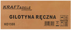 Ghilotina Manuala , pentru Tabla si Otel , 125mm, Kraft&Dele KD1588