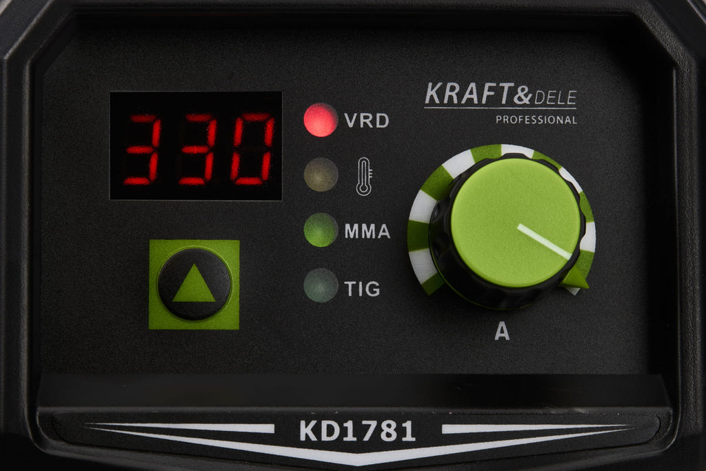 Aparat Sudura MMA Tiglift Pulse 330A, Kraft&Dele KD1781