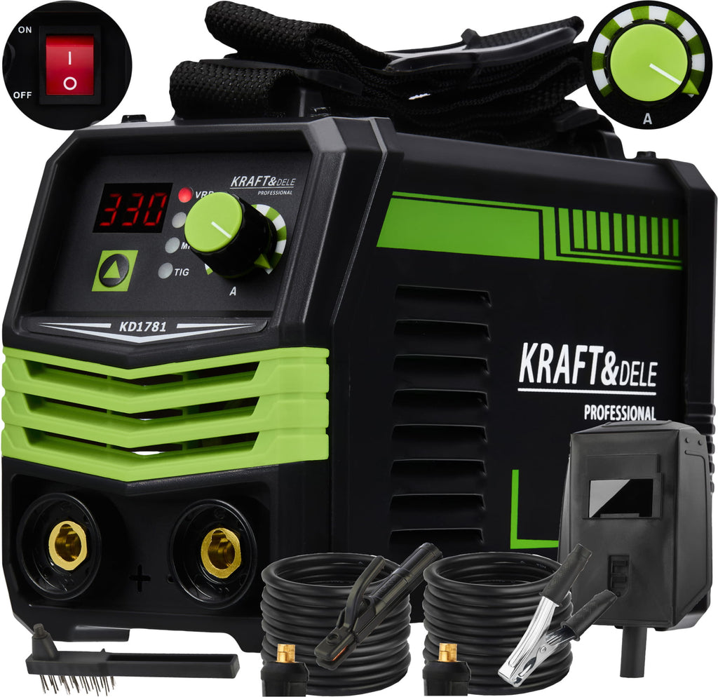 Aparat Sudura MMA Tiglift Pulse 330A, Kraft&Dele KD1781
