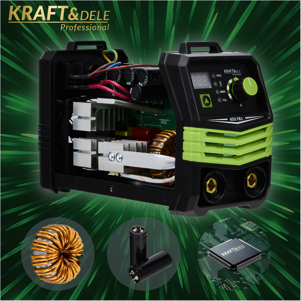 Aparat Sudura MMA Tiglift Pulse 330A, Kraft&Dele KD1781