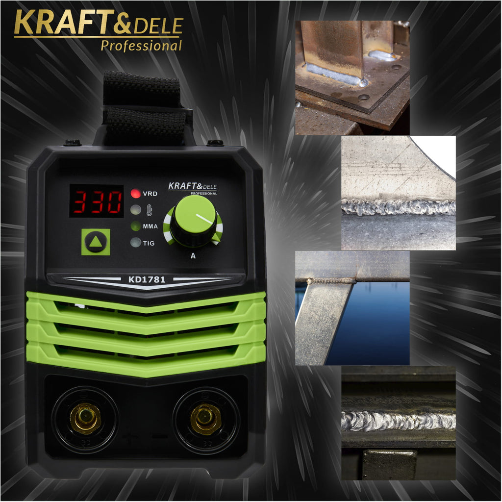 Aparat Sudura MMA Tiglift Pulse 330A, Kraft&Dele KD1781