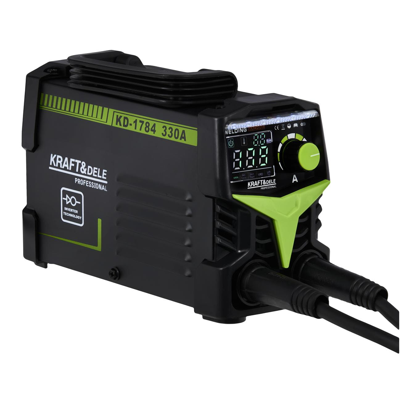 Aparat de Sudura Invertor 330A MMA TIG LIFT VRD, Kraft&Dele KD1784