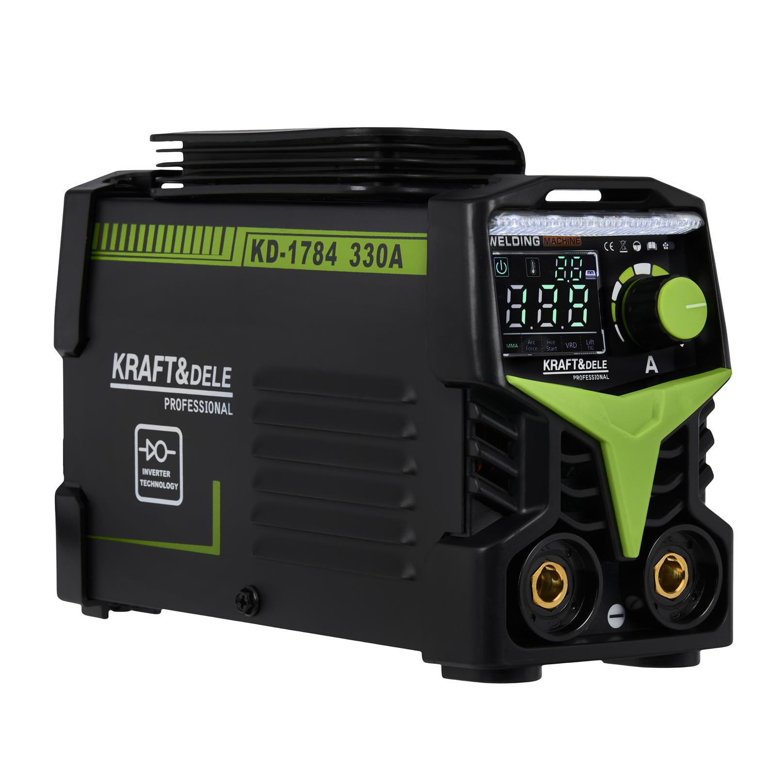 Aparat de Sudura Invertor 330A MMA TIG LIFT VRD, Kraft&Dele KD1784