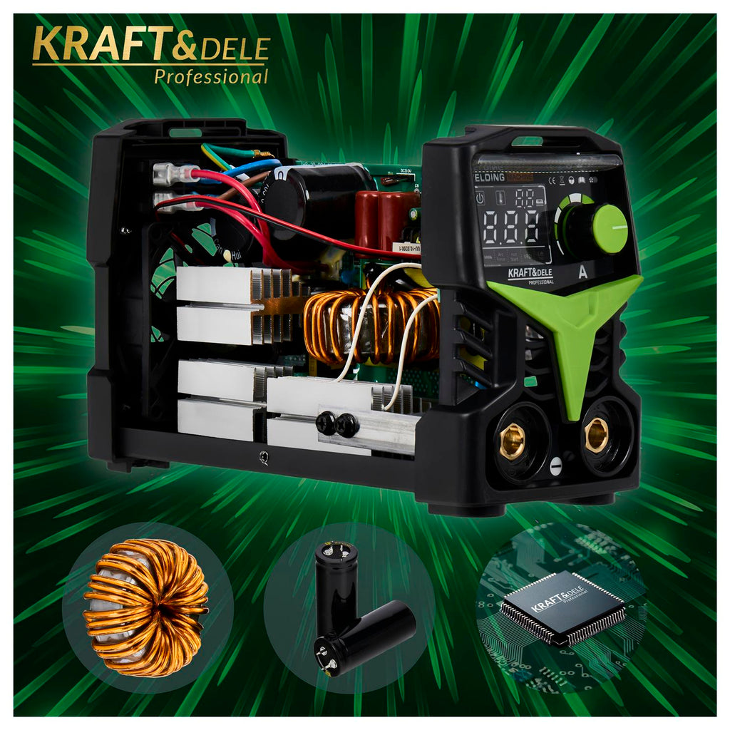 Aparat de Sudura Invertor 330A MMA TIG LIFT VRD, Kraft&Dele KD1784