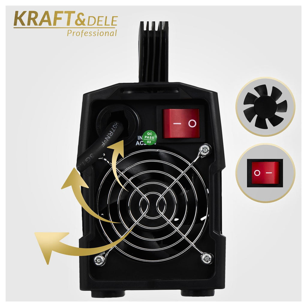 Aparat de Sudura Invertor 330A MMA TIG LIFT VRD, Kraft&Dele KD1784