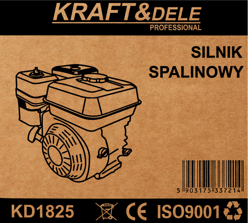 Motor Spalin OHV 7CP 210cc 3000rpm Ax 20mm, Kraft&Dele KD1825 - imaginea 14