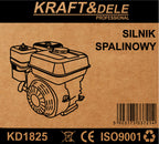 Motor Spalin OHV 7CP 210cc 3000rpm Ax 20mm, Kraft&Dele KD1825 - imaginea 14