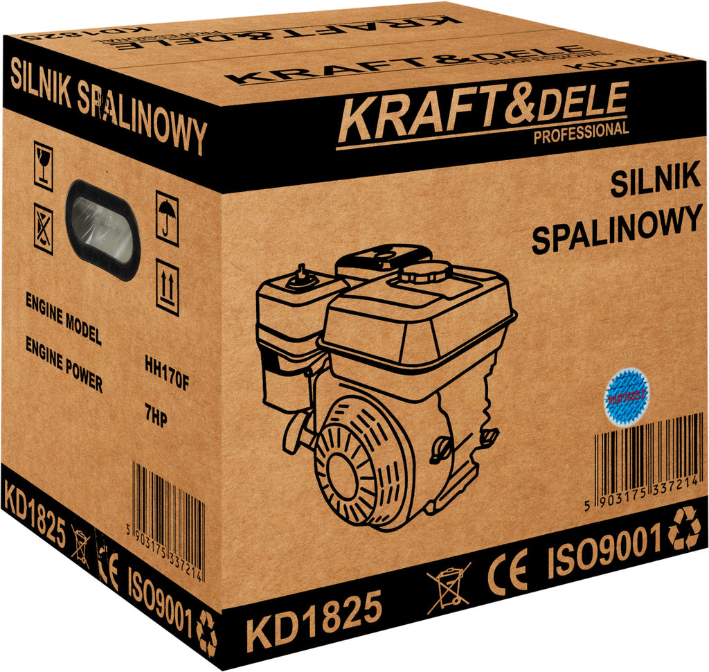 Motor Spalin OHV 7CP 210cc 3000rpm Ax 20mm, Kraft&Dele KD1825 - imaginea 13