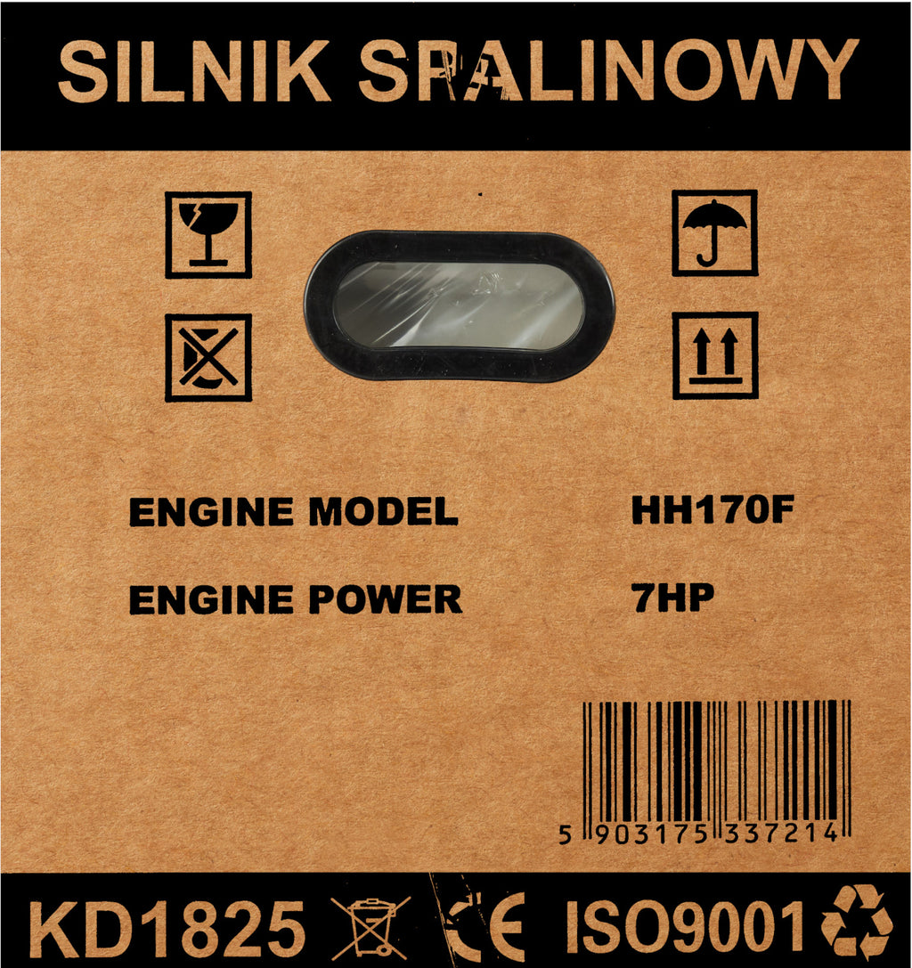 Motor Spalin OHV 7CP 210cc 3000rpm Ax 20mm, Kraft&Dele KD1825