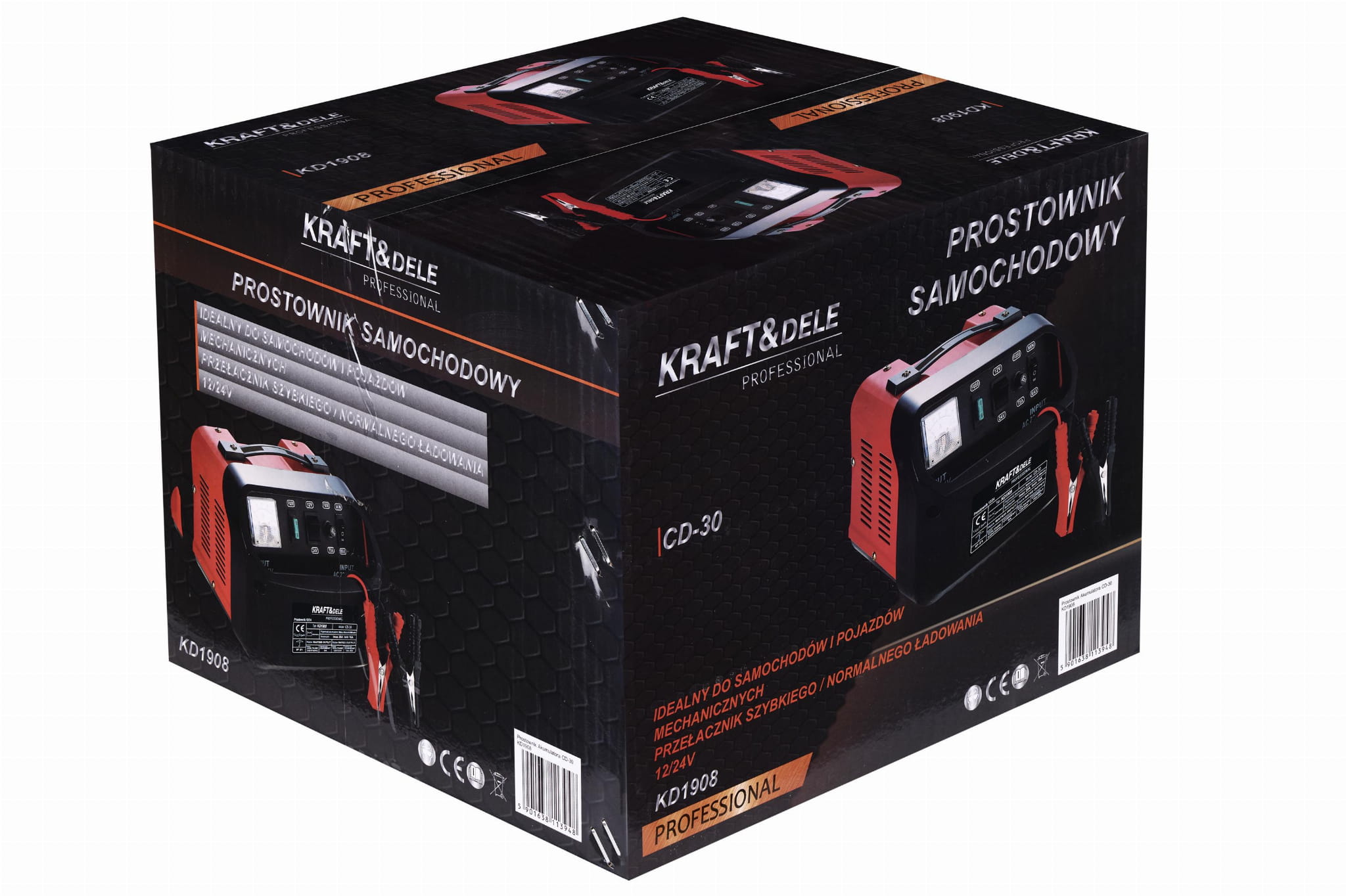 Redresor Acumulator 12/24V , 250A, Kraft&Dele KD1908