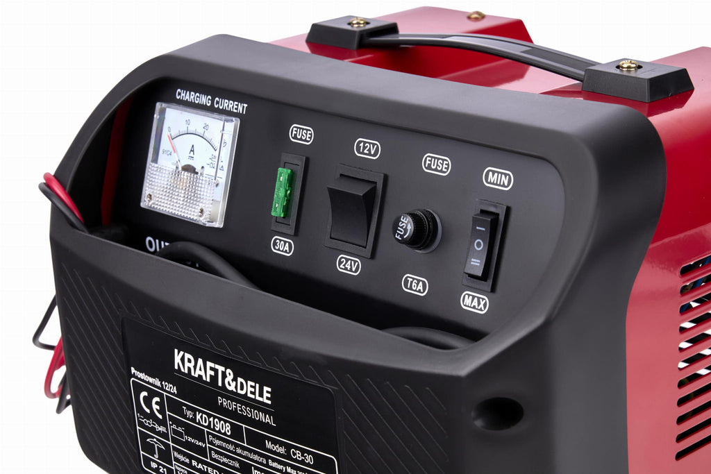 Redresor Acumulator 12/24V , 250A, Kraft&Dele KD1908