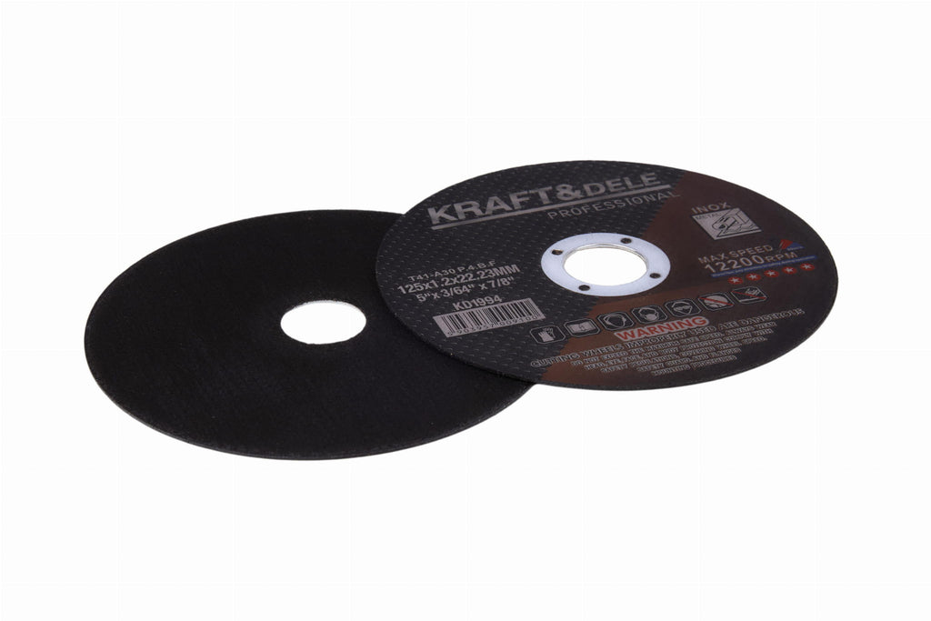 Disc Debitat Metal 1,2x22,23 Mm, 125 Mm, 25 Buc, Kraft&Dele KD1994